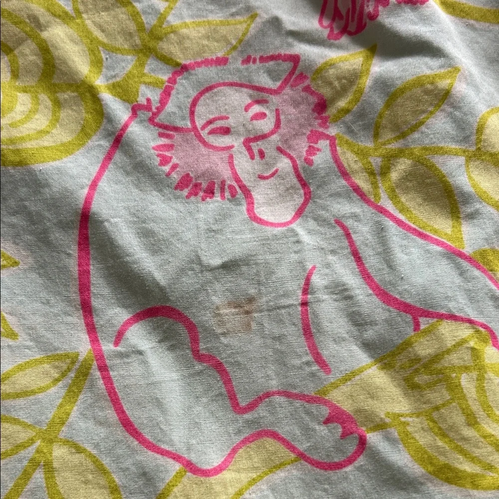 Lilly Pulitzer Strapless Women’s Dress in Pastel Safari Print - Picture 5 of 6